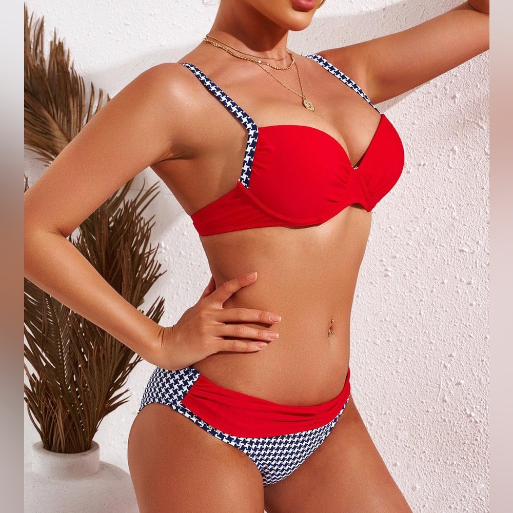 🆕RUCHED BIKINI SET Medium